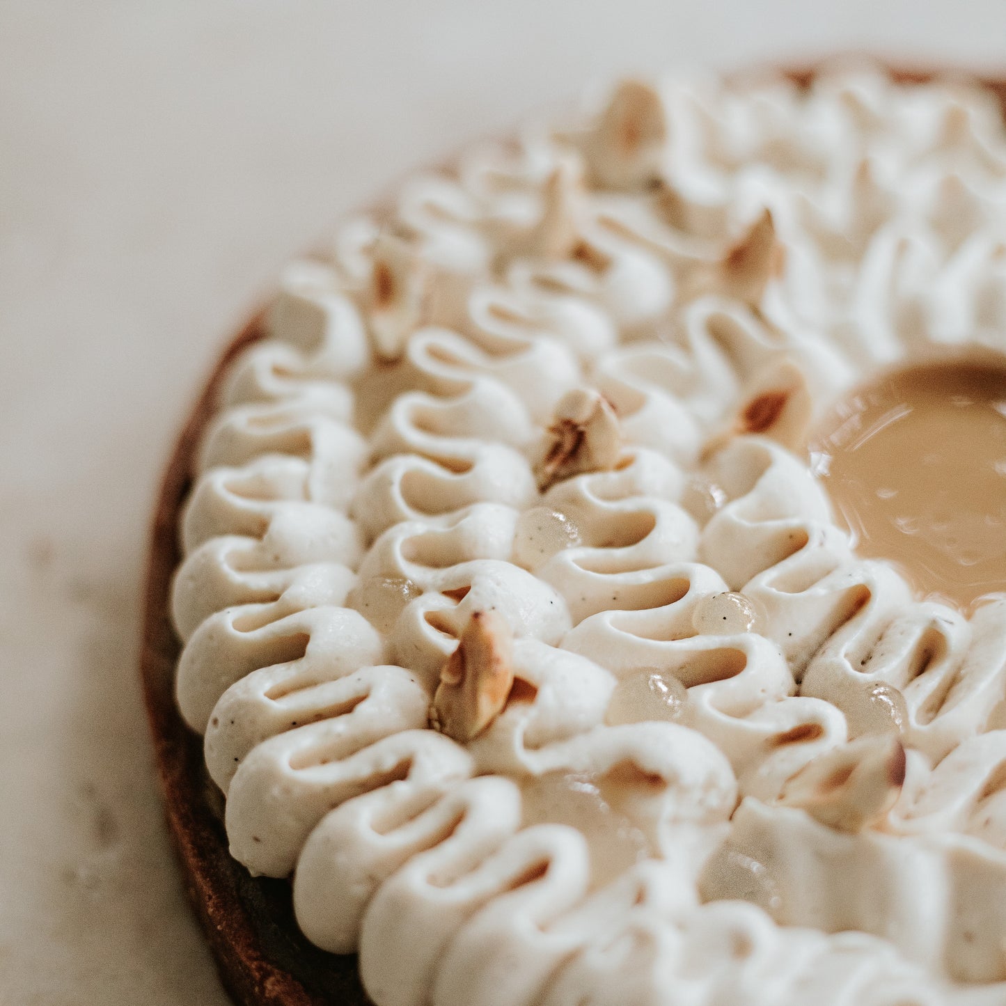 Tarte de Pera e Avelã